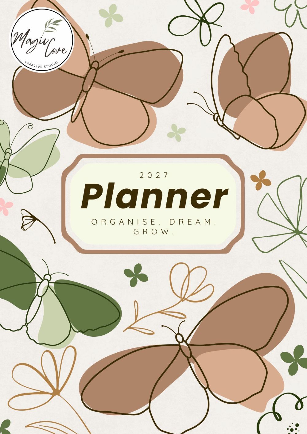 2027 Butterfly Annual Planner