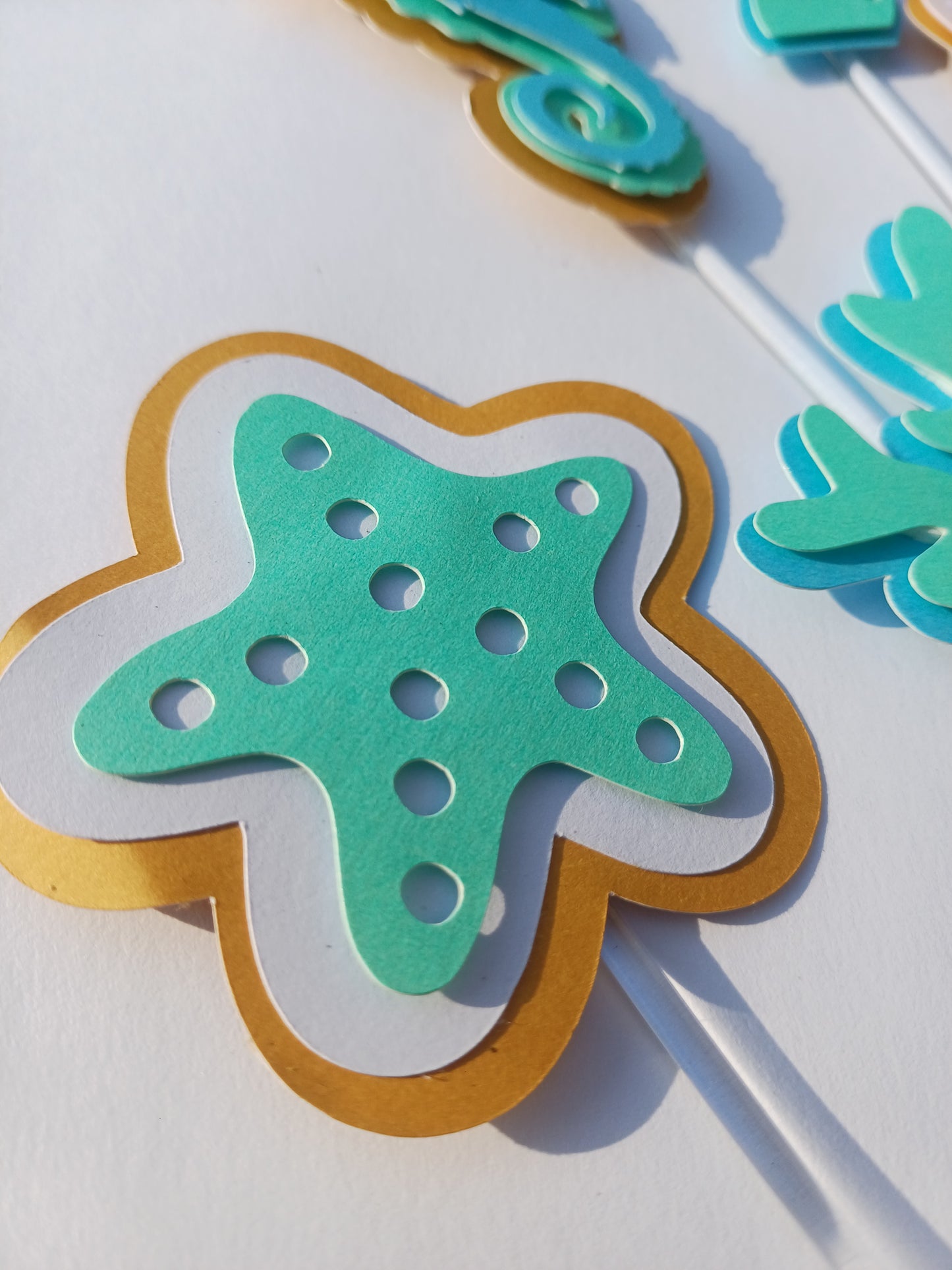 DELUXE MERMAID CAKE/ CUPCAKE TOPPER SET π§ββοΈ