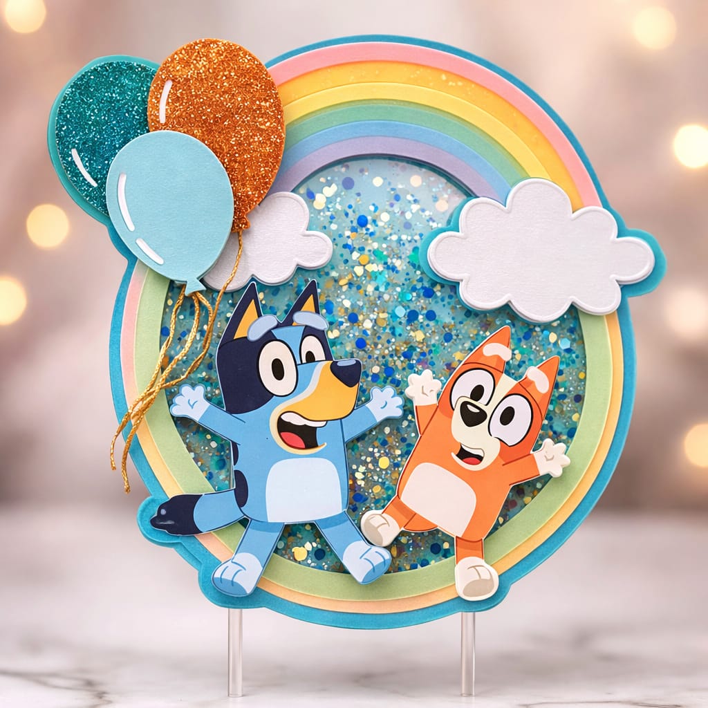 Themed cake topper