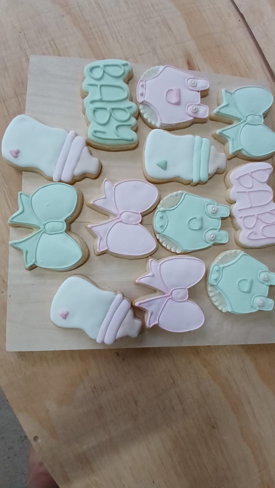 Iced themed biscuits
