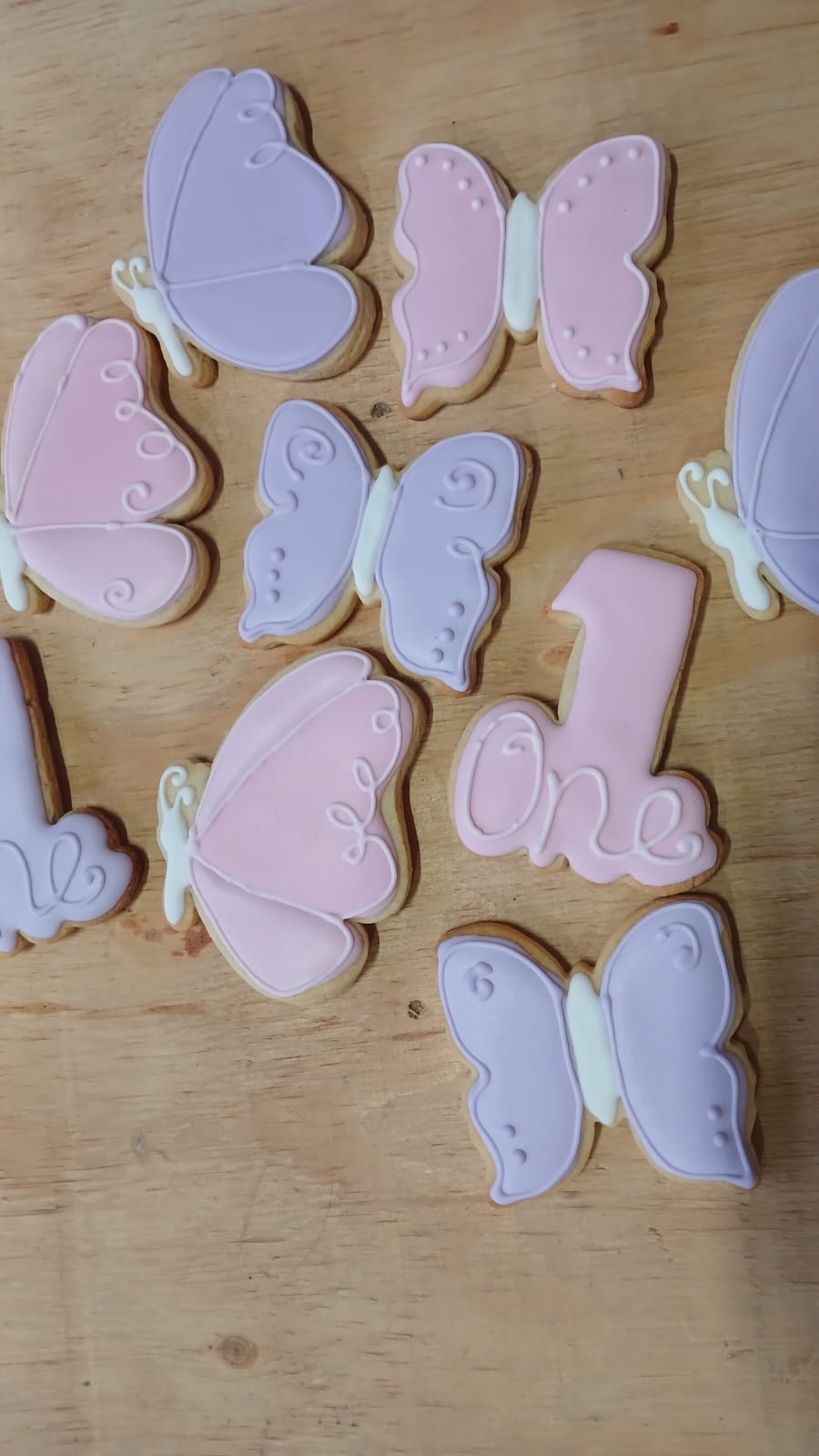 Iced themed biscuits